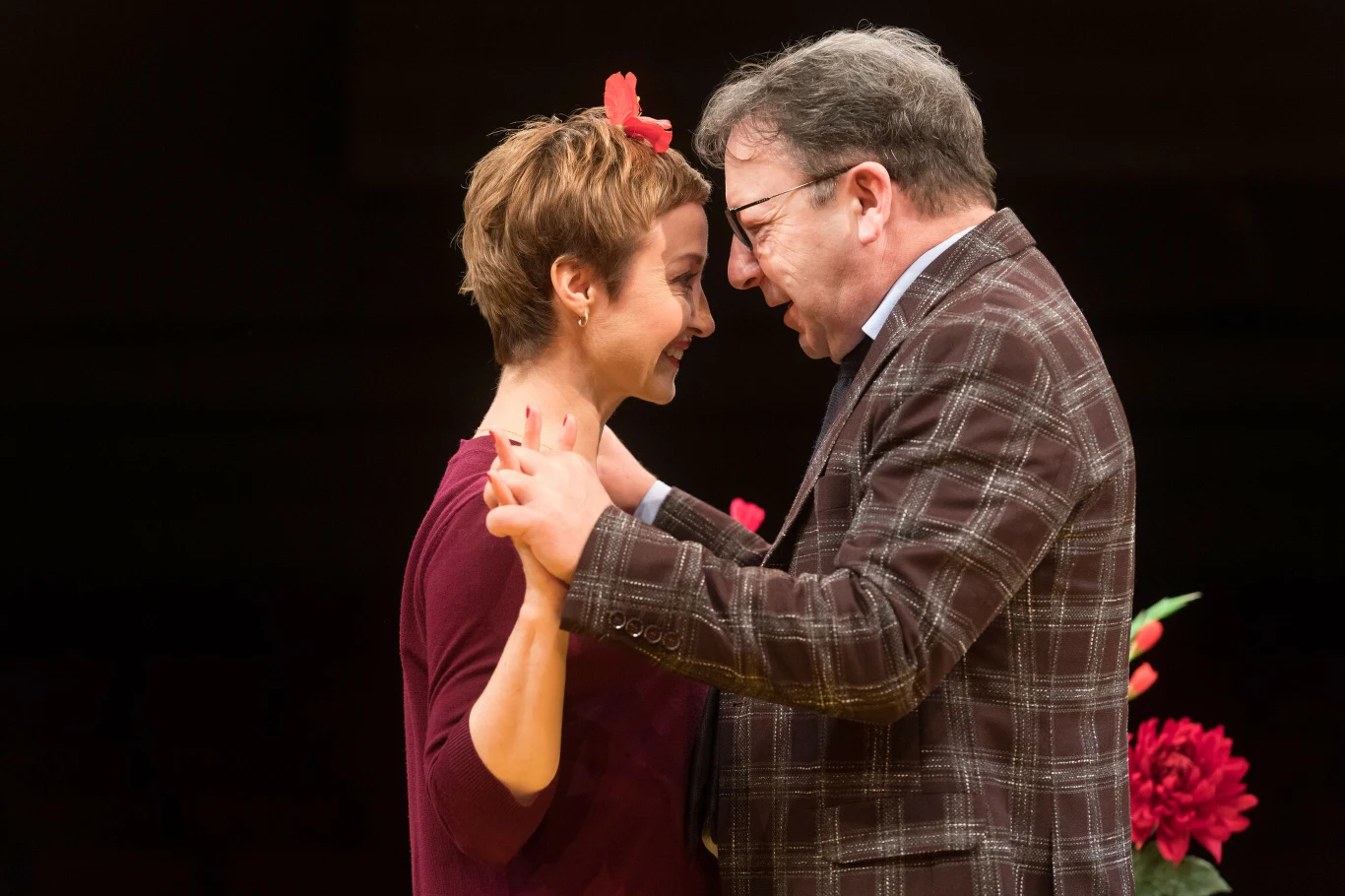 Gabriela Muskała i Zbigniew Zamachowski