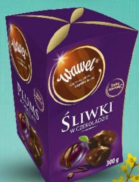 Śliwki w czekoladzie Wawel