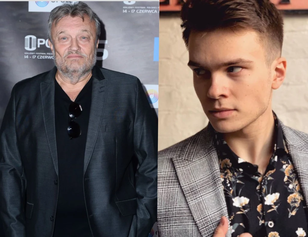 Krzysztof Cugowski z najmłodszym synem Krzysztofem Cugowskim Juniorem