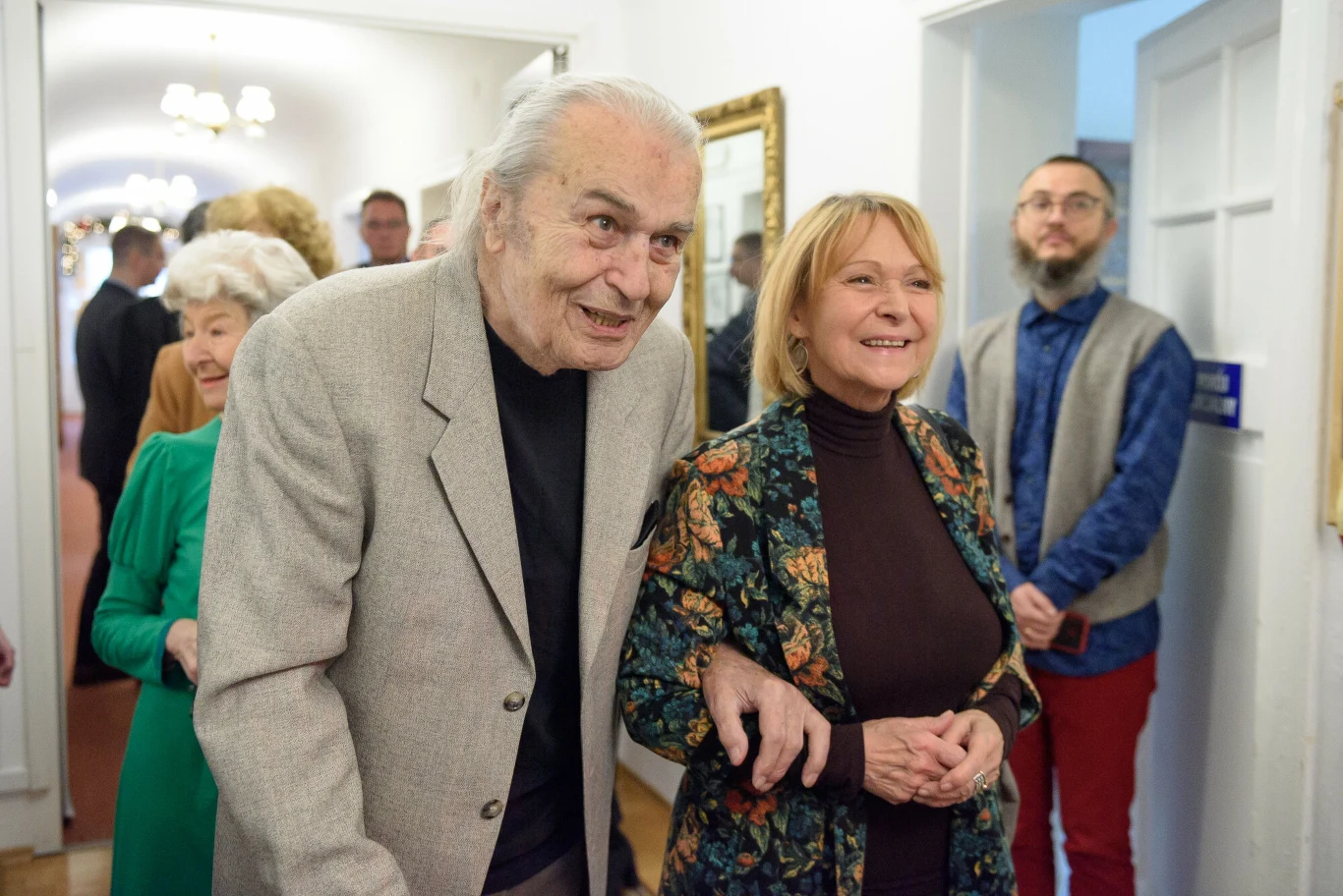 Tadeusz Pluciński i Jolanta Wołłejko