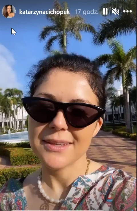 Screenshot z relacji @katarzynacichopek Screenshot z relacji @katarzynacichopek