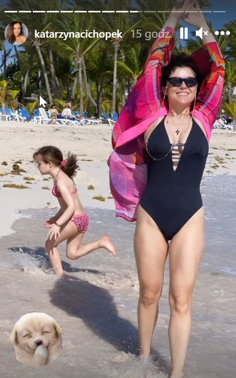 Screenshot z relacji @katarzynacichopek Screenshot z relacji @katarzynacichopek