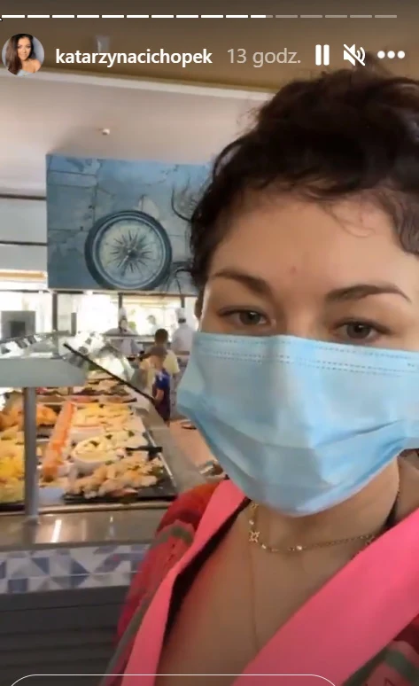 Screenshot z relacji @katarzynacichopek Screenshot z relacji @katarzynacichopek