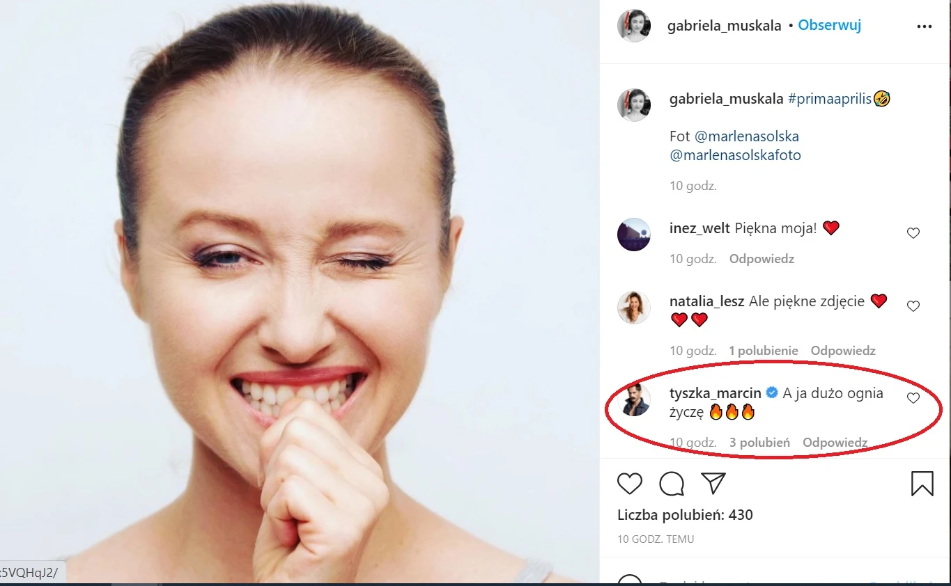 Zdjęcie z Instagrama @gabriela_muskala Zdjęcie z Instagrama @gabriela_muskala