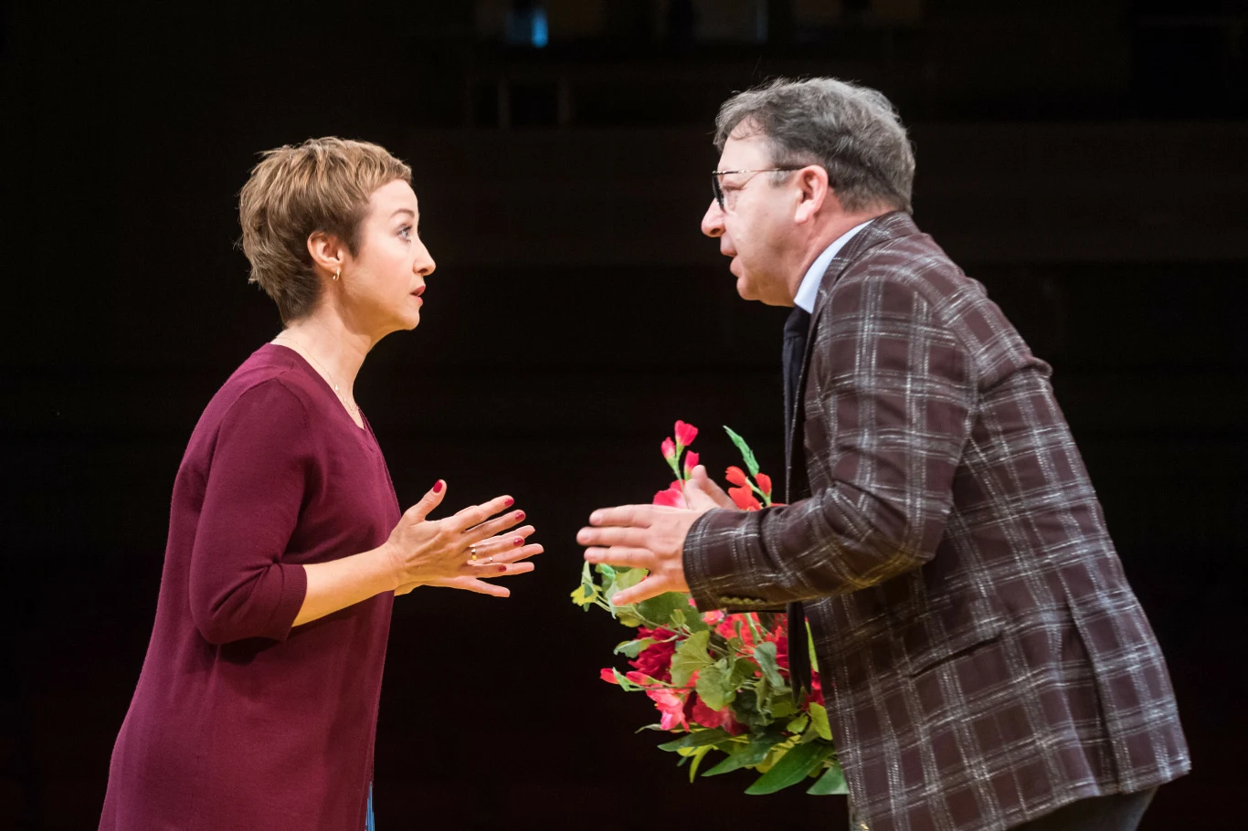 Gabriela Muskała i Zbigniew Zamachowski Gabriela Muskała i Zbigniew Zamachowski