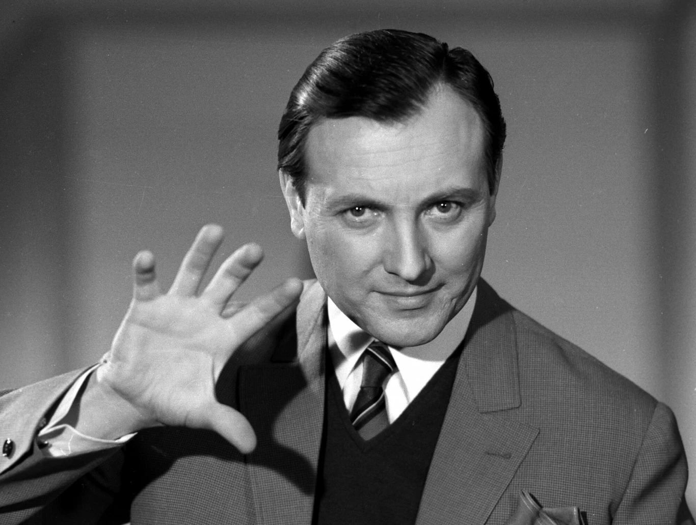 Ignacy Gogolewski na planie filmu "Samotność we dwoje"