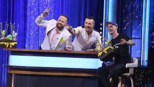 Piotr Żyła gościem programu "Kabaret na żywo. Klinika Skeczów Męczących"