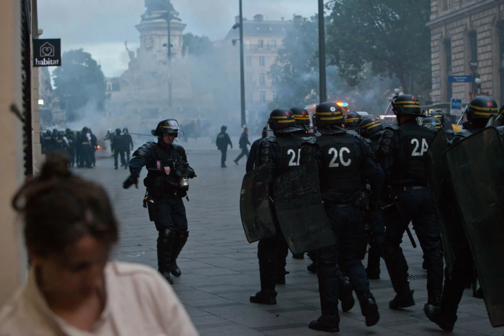 Protesty we Francji/ zdj. ilustracyjne