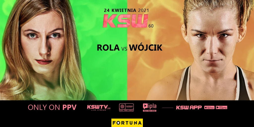 Aleksandra Rola kontra Karolina Wójcik na KSW 60 Aleksandra Rola kontra Karolina Wójcik na KSW 60