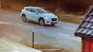 Kierowca auta odjechał z miejsca zdarzenia w kierunku Kazunia