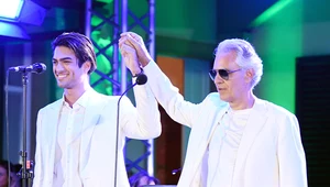 Mateo Bocelli i Andrea Bocelli wystąpili w duecie