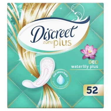 Wkładki higieniczne Discreet Protective Waterlilly Plus - 3