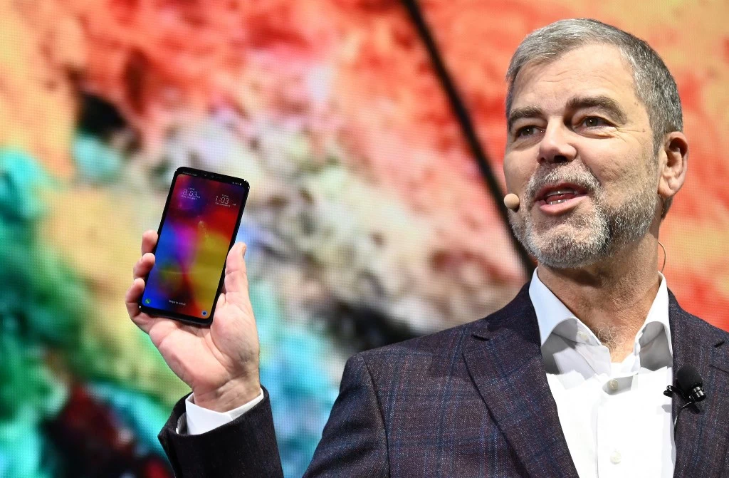 LG V40, rok 2019. Linia V była najbardziej zaawansowaną z wszystkich modeli LG