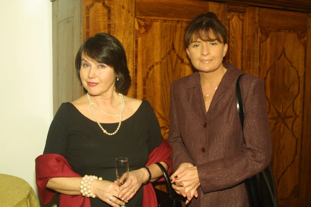 Zofia Czernicka i Elżbieta Jaworowicz  Zofia Czernicka i Elżbieta Jaworowicz