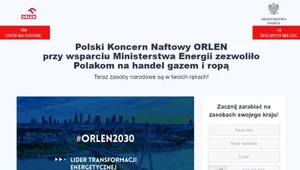 Oszuści podszywają się pod PKN Orlen