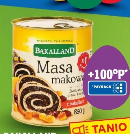 Masa makowa Bakalland