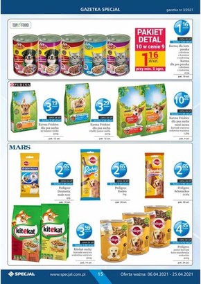 Oferta handlowa sieci Specjał