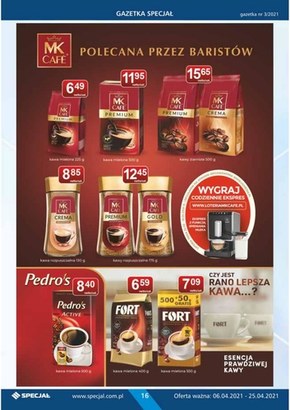 Oferta handlowa sieci Specjał