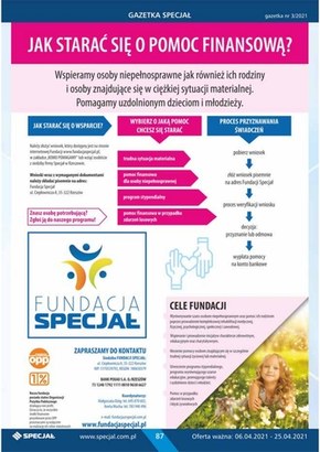 Oferta handlowa sieci Specjał