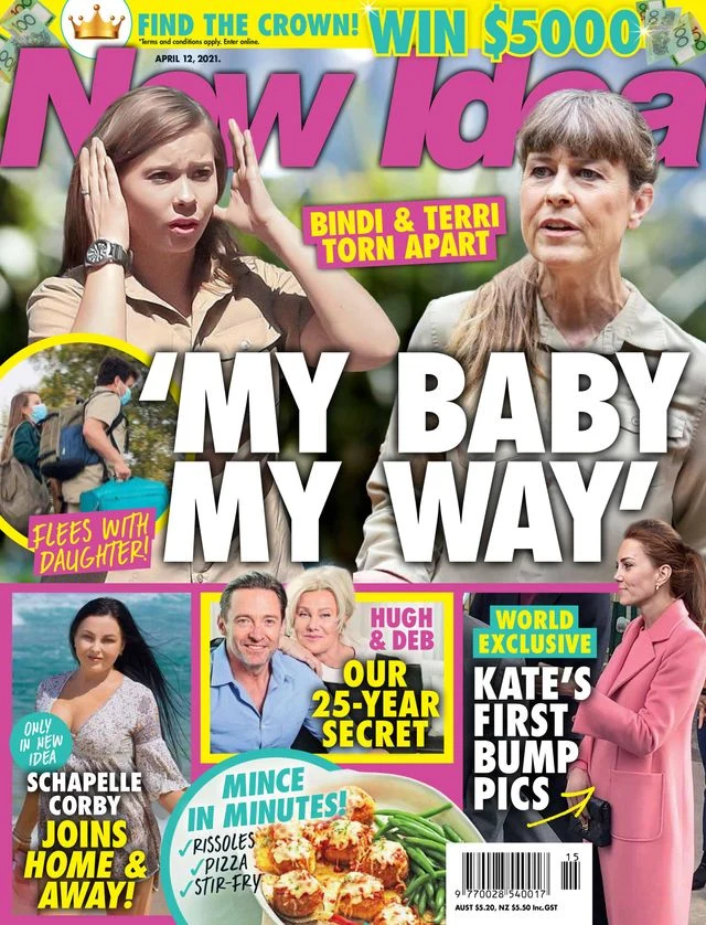 Okładka magazynu "New Idea"