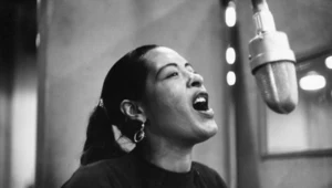 Billie Holiday w grudniu 1957 r. podczas nagrania płyty "Lady in Satin"