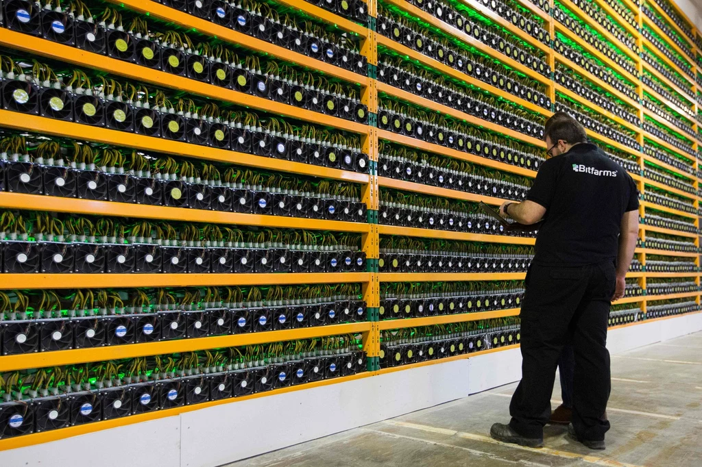 "Kopalnia" bitcoinów w kanadyjskim Quebecu. 