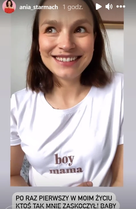 Screenshot z instagrama @ania_starmach Screenshot z instagrama @ania_starmach