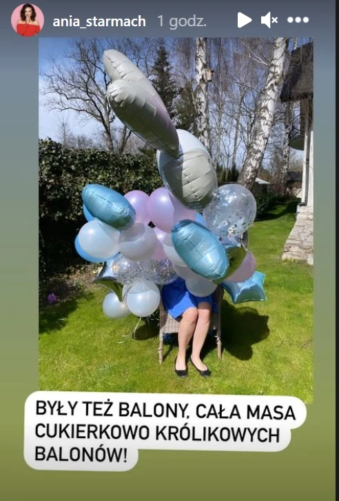 Screenshot z instagrama @ania_starmach Screenshot z instagrama @ania_starmach