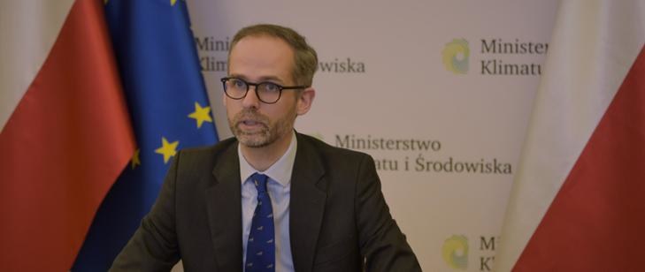 Wiceminister klimatu i środowiska Adam Guibourgé-Czetwertyński