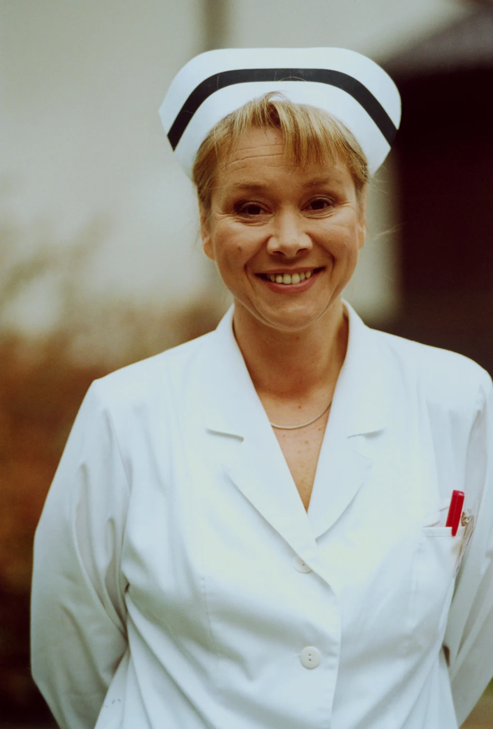 Daria Trafankowska na planie serialu "Na dobre i na złe" Daria Trafankowska na planie serialu "Na dobre i na złe"