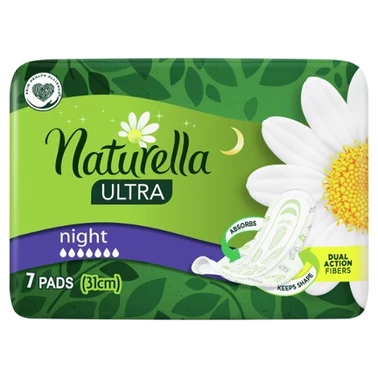 Naturella Ultra Night Rozmiar 4 Podpaski ze skrzydełkami × 7 - 6