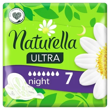 Naturella Ultra Night Rozmiar 4 Podpaski ze skrzydełkami × 7 - 5