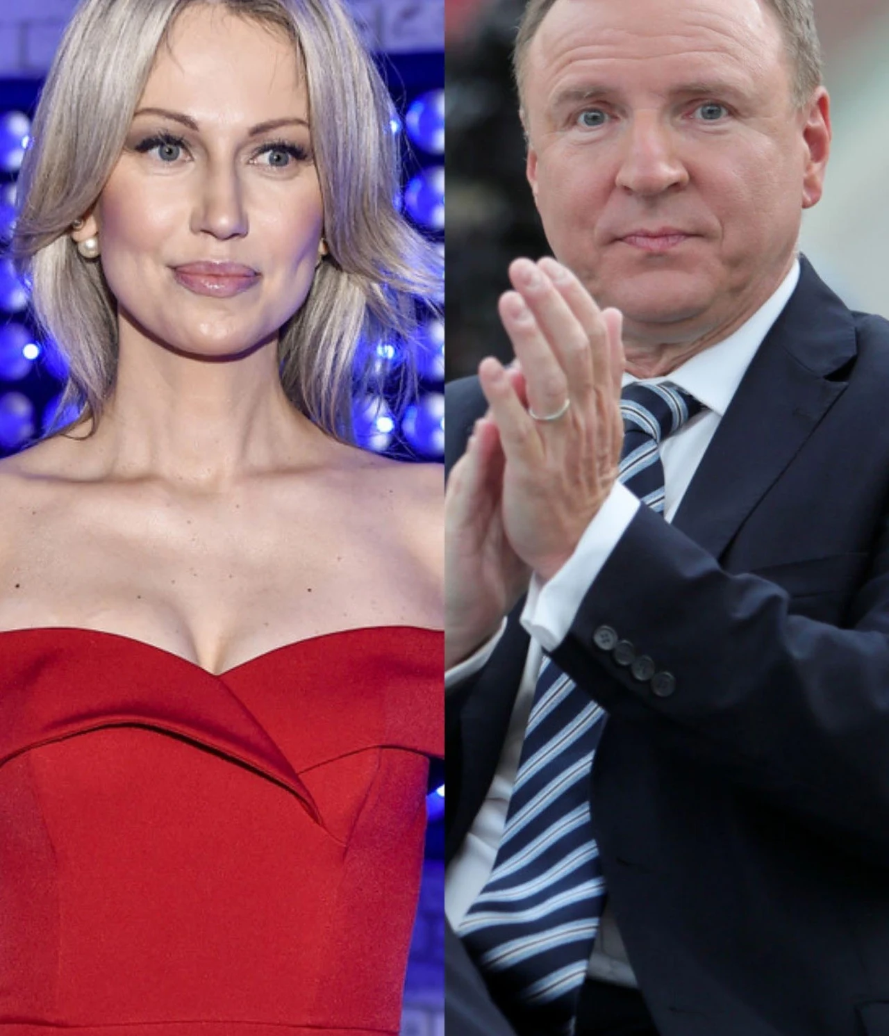 Magdalena Ogórek i Jacek Kurski 