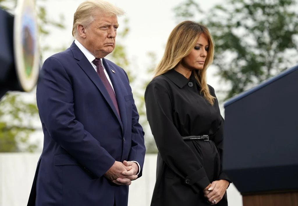 Donald i Melania Trump podczas pełnienia obowiązków 