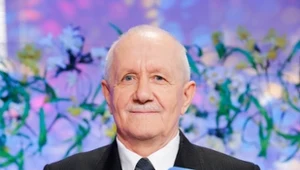 Edward Kubacki, jeden z bohaterów "Sanatorium miłości", na planie programu "Familiada"