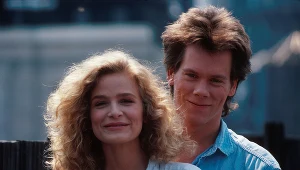 Kyra Sedgwick i Kevin Bacon w 1988 roku