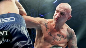 Tomasz Gargula (z prawej) tu w wygranej walce z Andrzejem Sołdrą