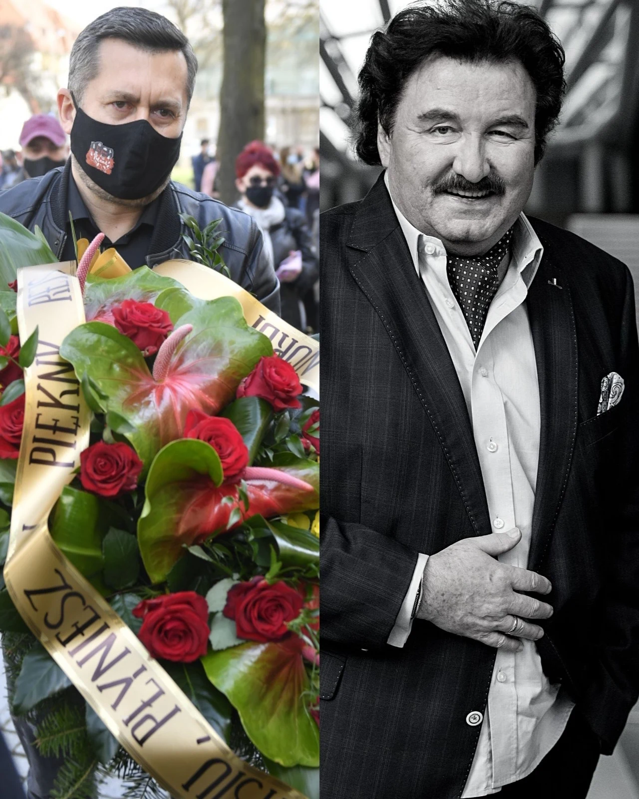 Norbi pojawił się na pogrzebie Krzysztofa Krawczyka 