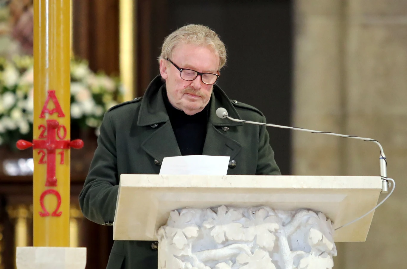 Daniel Olbrychski wygłosił Słowo Boże
