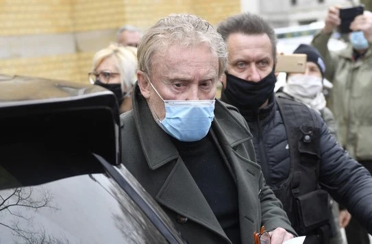 Daniel Olbrychski na pogrzebie Krzysztofa Krawczyka