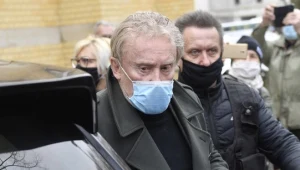 Daniel Olbrychski na pogrzebie Krzysztofa Krawczyka