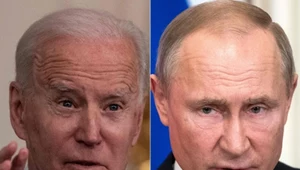 Prezydenci Joe Biden i Władimir Putin