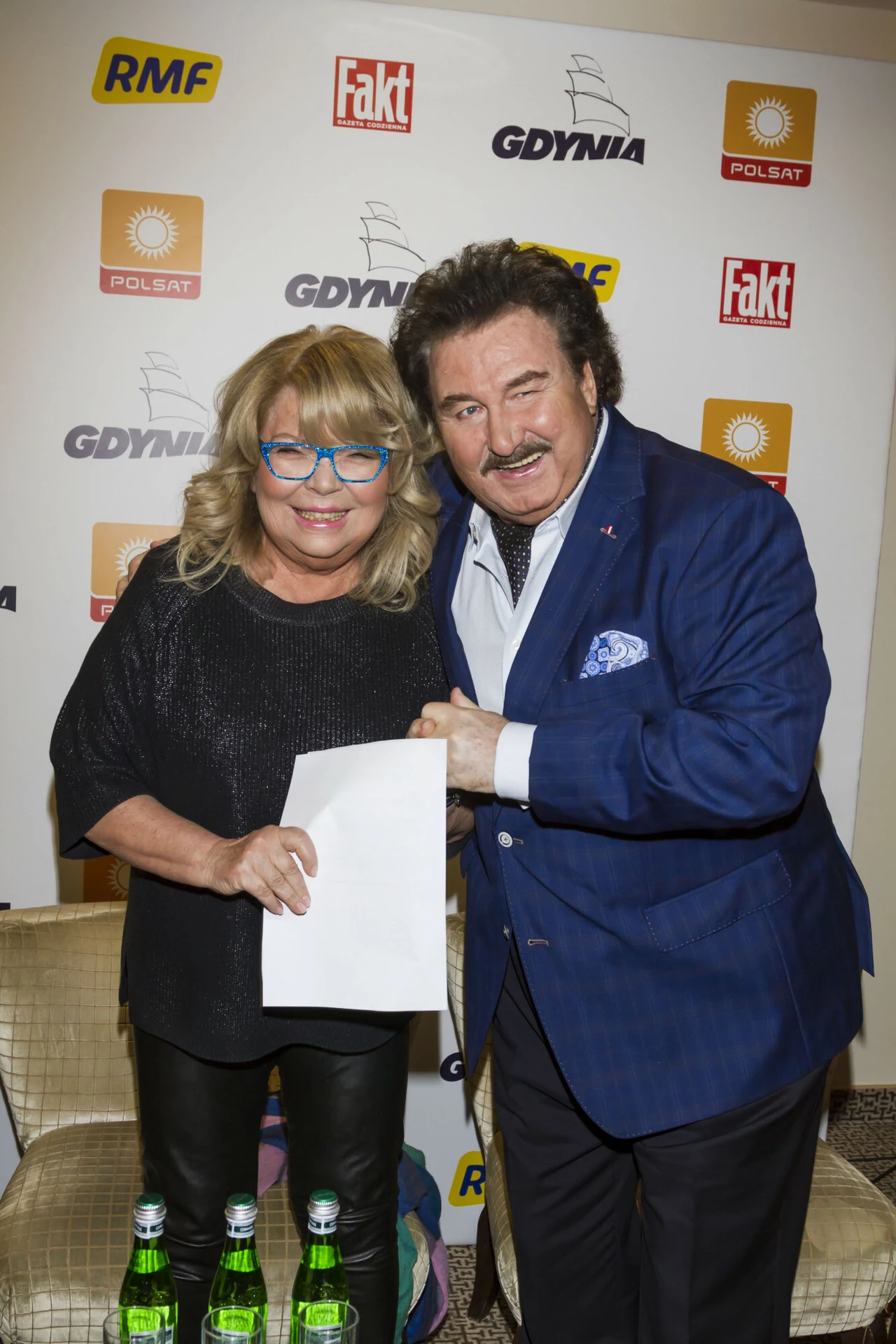 Nina Terentiew i Krzysztof Krawczyk w 2014 roku Nina Terentiew i Krzysztof Krawczyk w 2014 roku