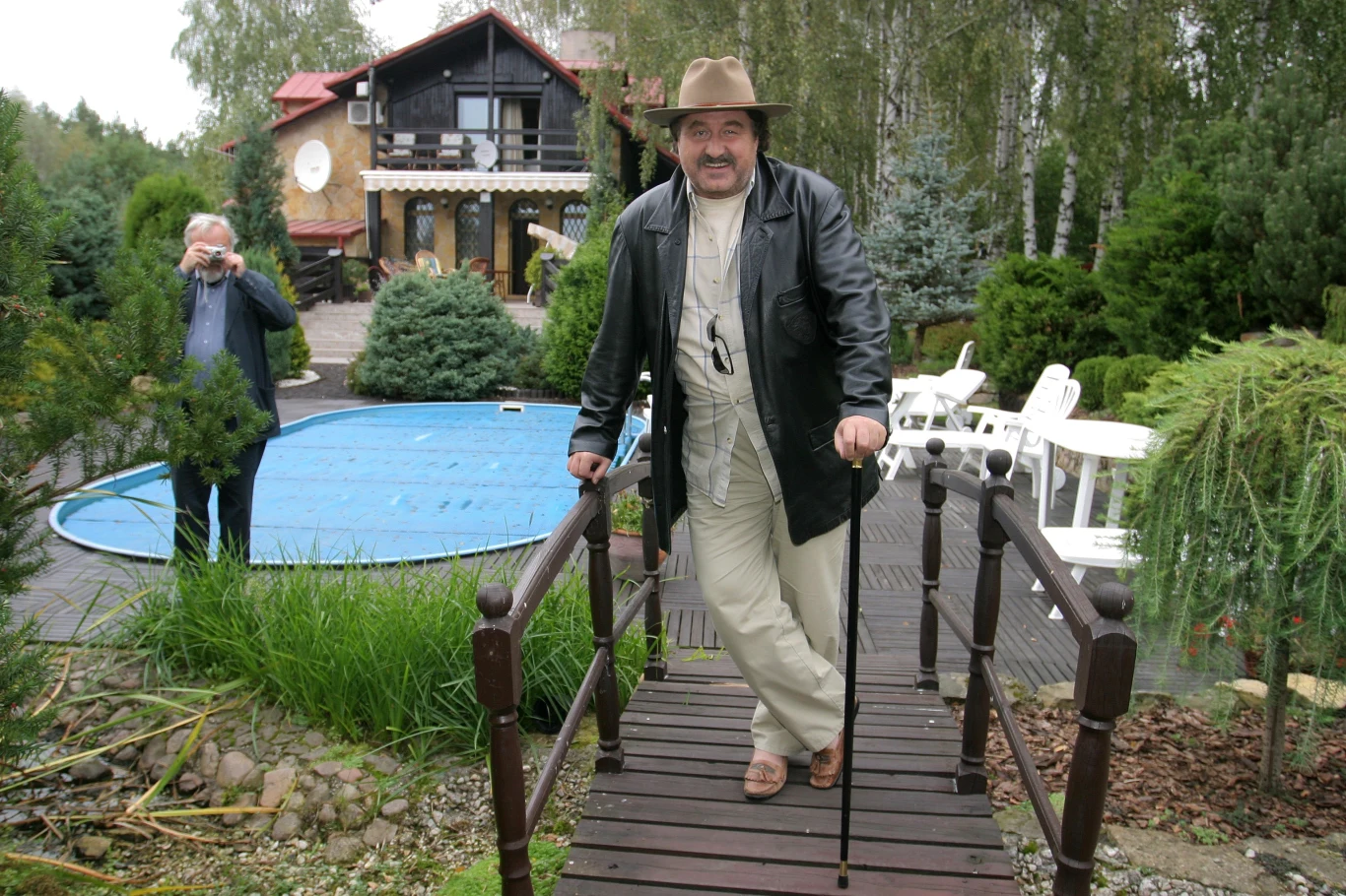 Posiadłość Krzysztofa Krawczyka i jego żony Ewy Posiadłość Krzysztofa Krawczyka i jego żony Ewy