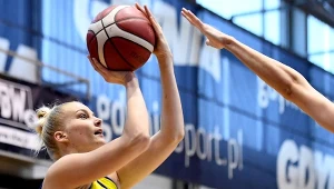 Koszykarka VBW Arki Gdynia Laura Miskiniene