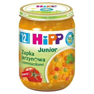 HiPP BIO Junior Zupka jarzynowa z ziemniaczkami po 1. roku 250 g - 3