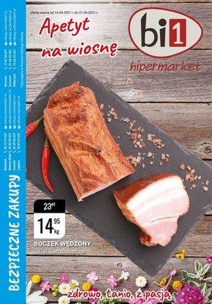 Gazetka promocyjna bi1 - Apetyt na wiosnę - bi1