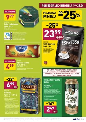 Od poniedziałku w Aldi