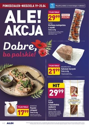 Od poniedziałku w Aldi