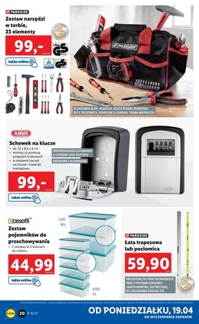 Najnowszy katalog Lidla
